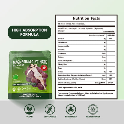 Magnesium Glycinate NightCalm Gummies